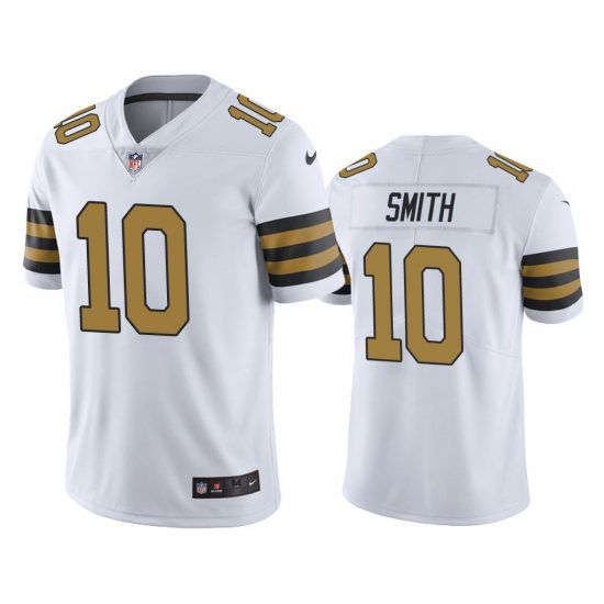 Men New Orleans Saints #10 Tre Quan Smith Nike White Color Rush Limited NFL Jersey